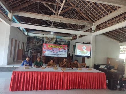 Musyawarah Desa Penyusunan Rencana Kerja Pemerintah Desa (RKP Desa) Tahun 2026